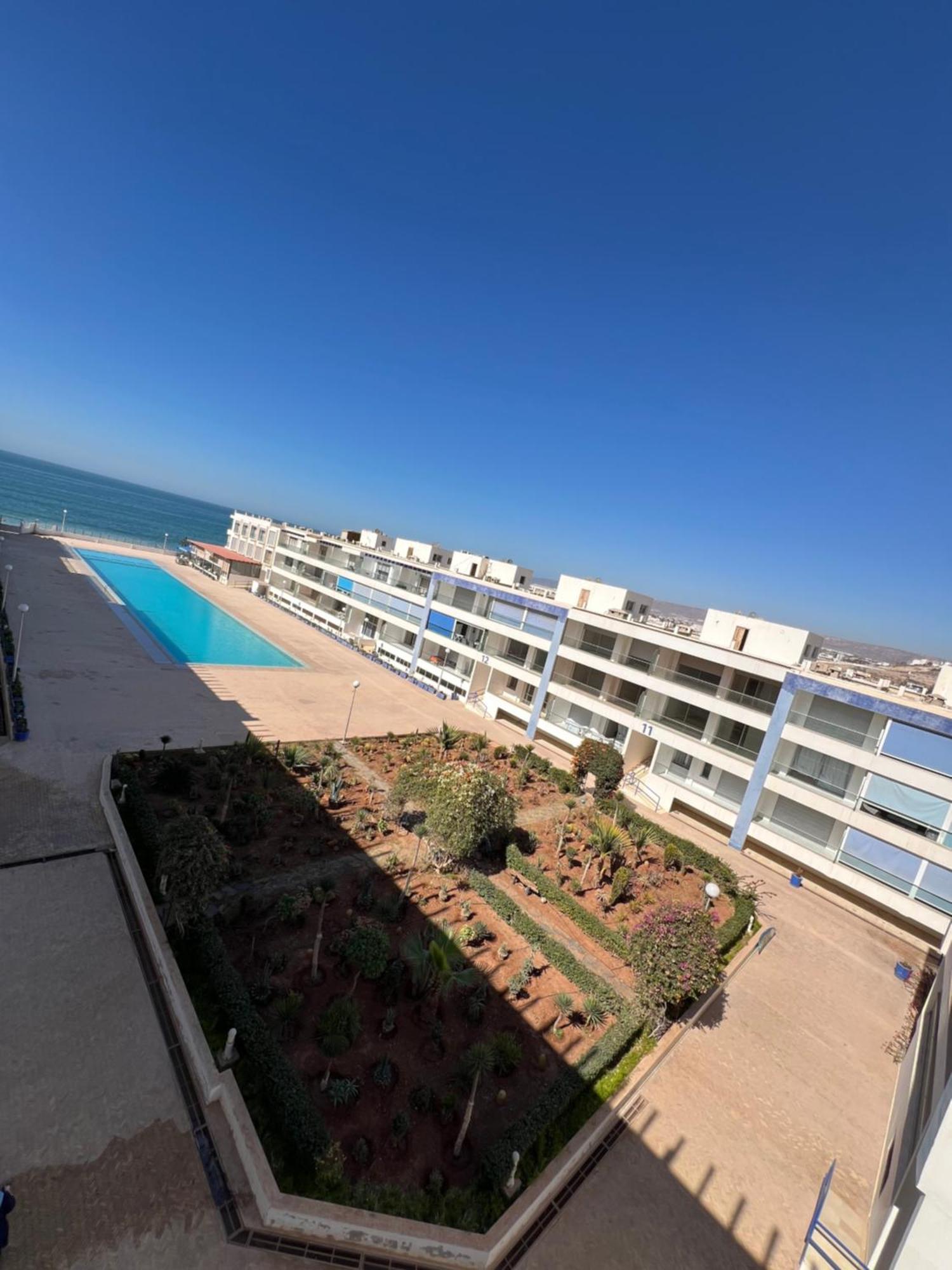 Appartement Pied Dans L'Eau Avec Piscine Aourir Exteriör bild